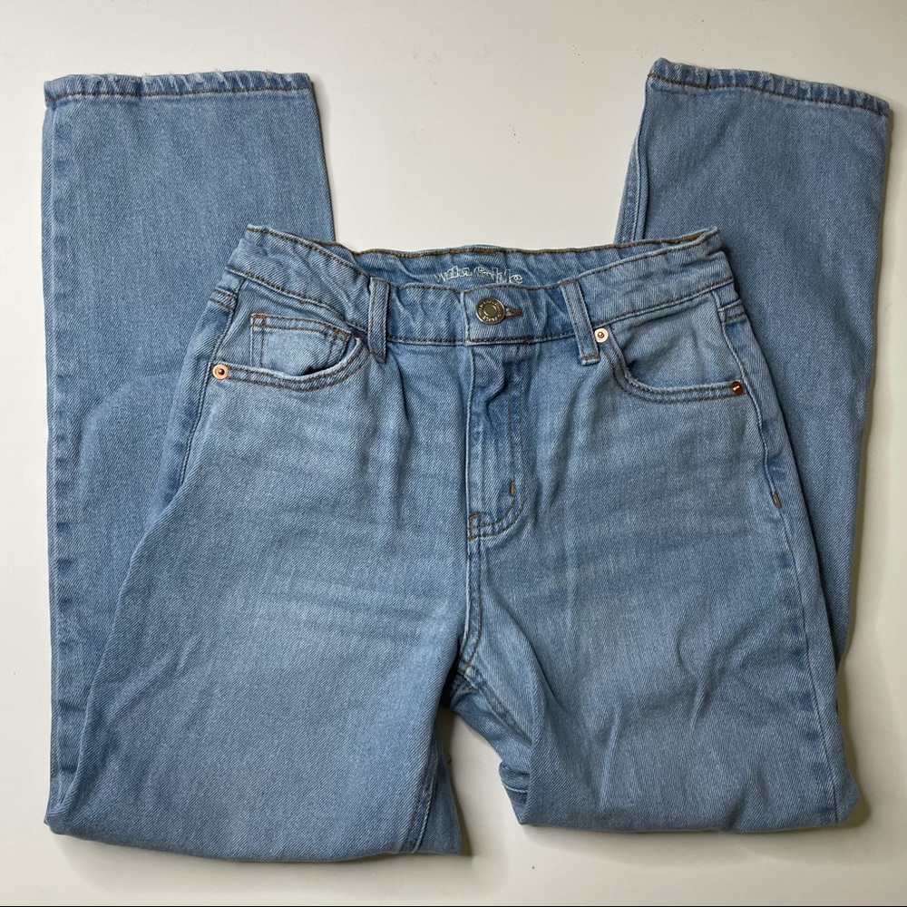 Wild fable high rise straight ankle jeans